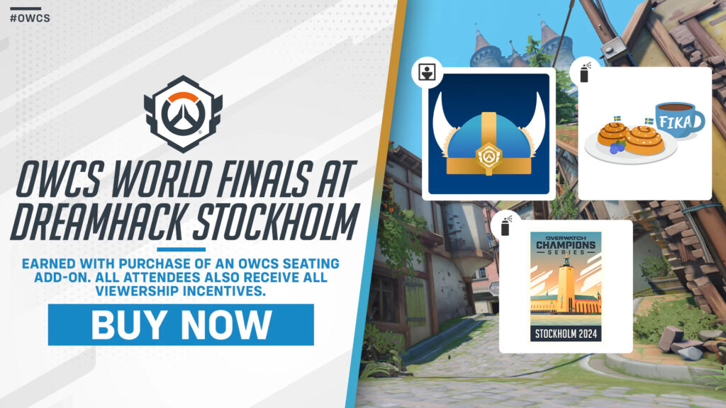 DreamHack Stockholm OWCS World Finals 2024 merch