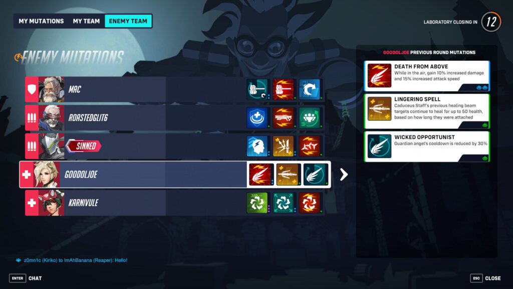 Mercy mutations screenshot