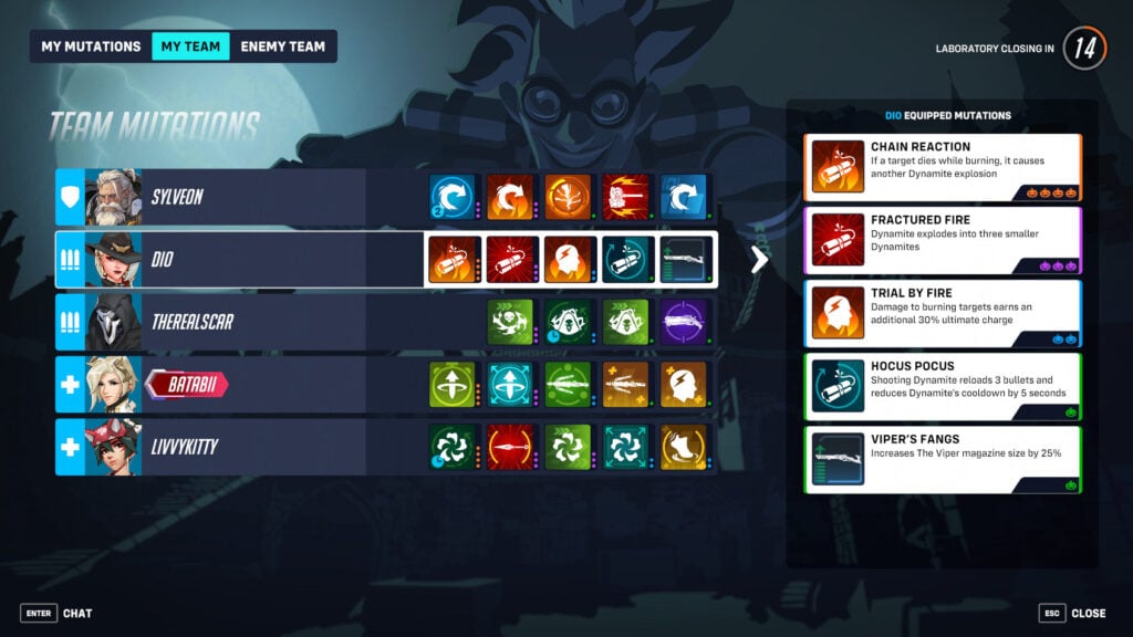 Ashe mutations in Junkenstein's Laboratory