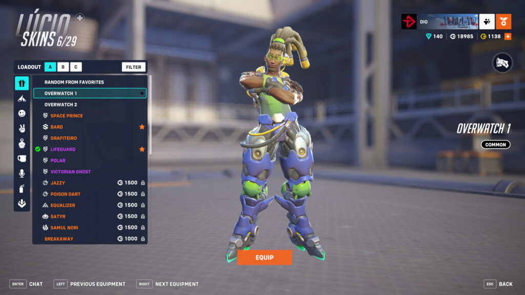 Overwatch 1 Lucio screenshot 