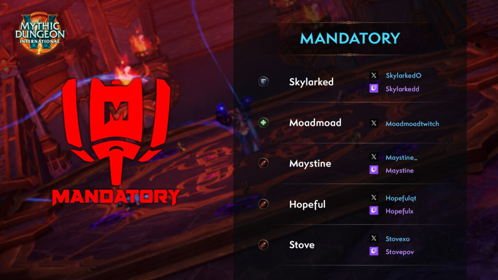 wow mandatory 