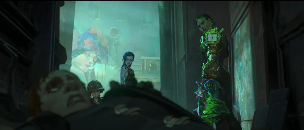 Jinx and Sevika in Arcane Season 2