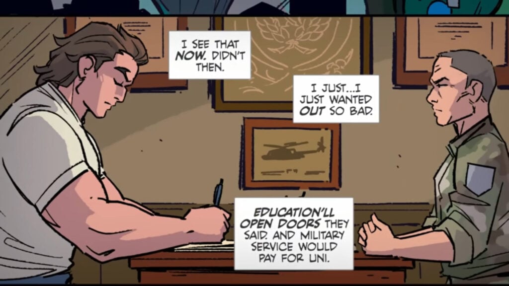 Hazard used to believe in the system