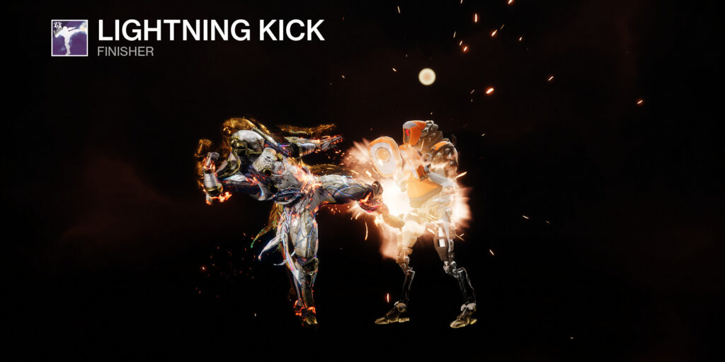 A screenshot of a Street Fighter finishing move in Destiny 2.
