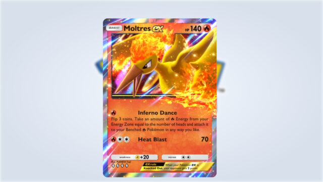 Best Moltres EX deck build in Pokémon TCG Pocket