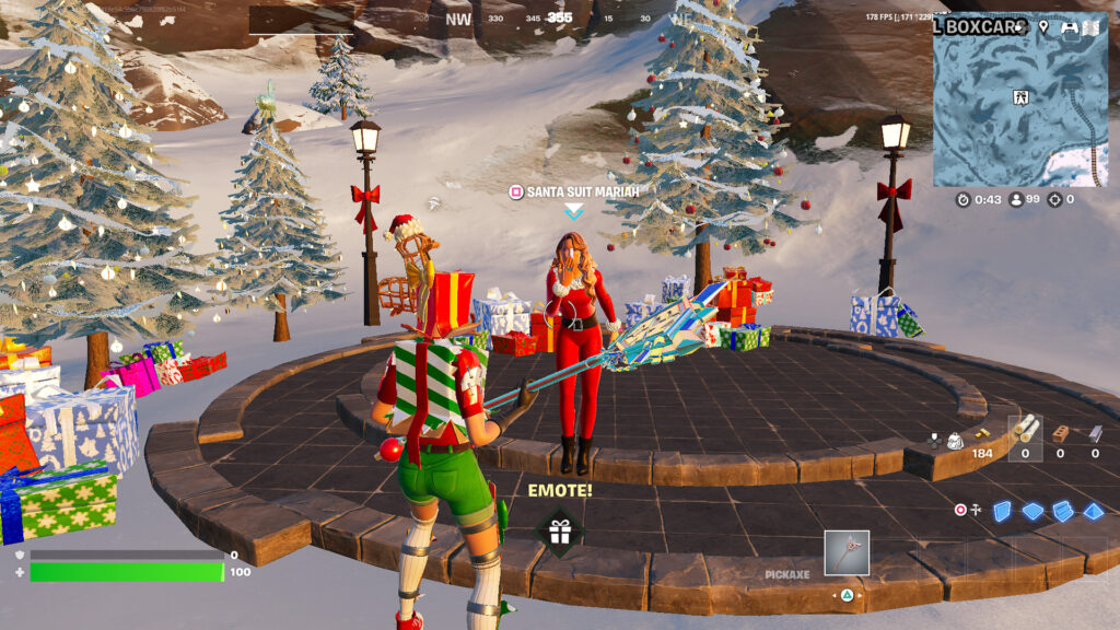 Fortnite Mariah Carey NPC 1