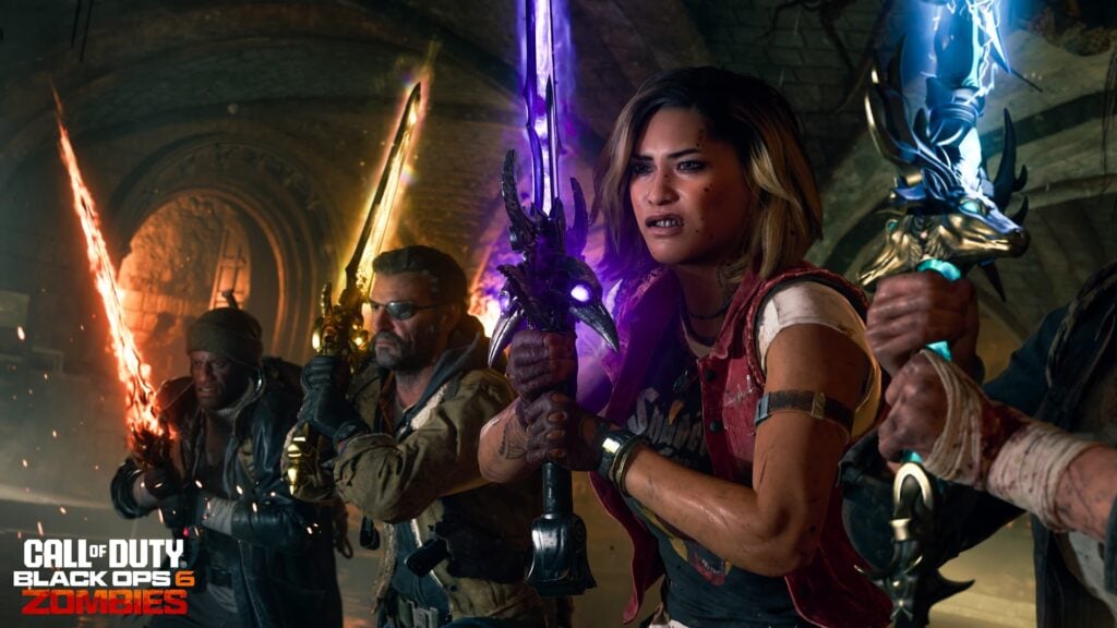 The new elemental sword Wonder Weapon, coming with Black Ops 6 Season 1 Reloaded.