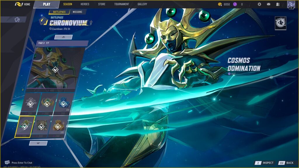 Cosmos Domination Hela MVP Animation in the Marvel Rivals Season 0 Battlepass.