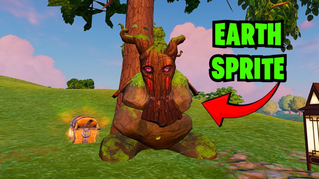 How to find the rare Earth Sprite in Fortnite Chapter 6