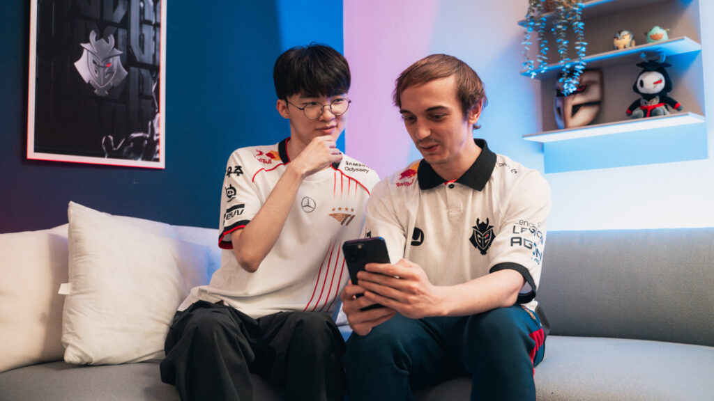 T1 vs G2 Esports rematch and all the Red Bull League of Its Own matches schedules