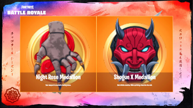 All Medallions in Fortnite Chapter 6 and how they work