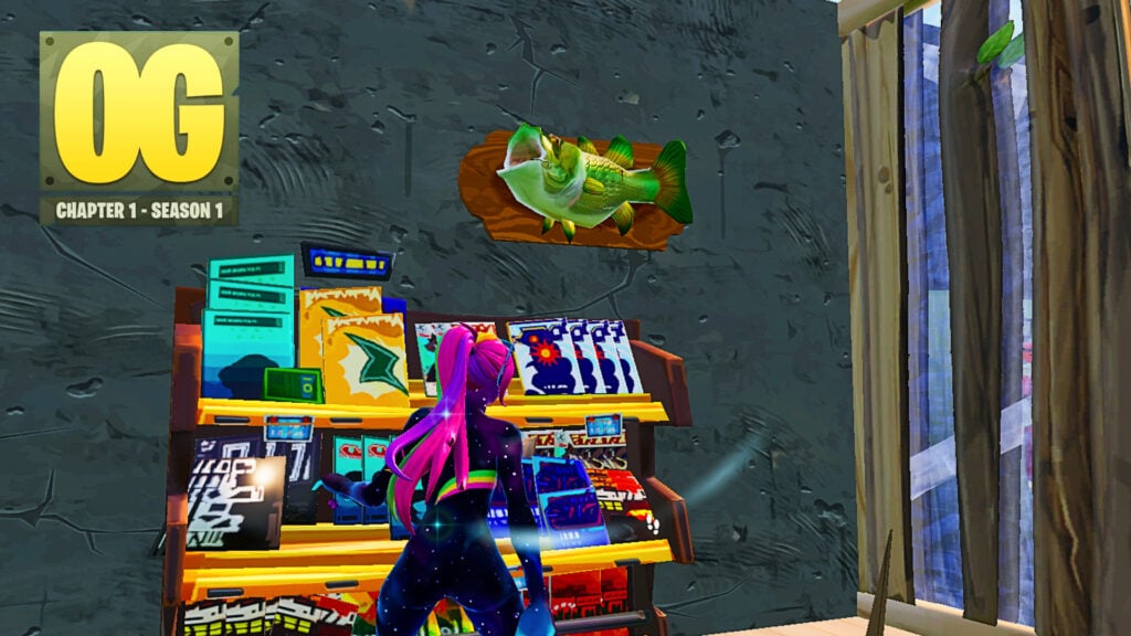 Fortnite OG: How to dance near fish trophies (all locations)