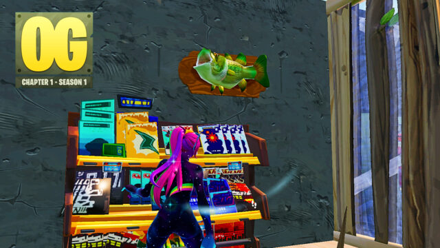 Fortnite OG: How to dance near fish trophies (all locations)