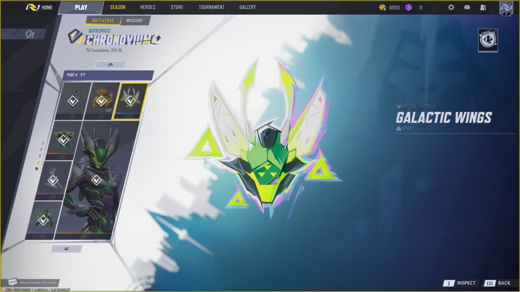 Galactic Wings Spray