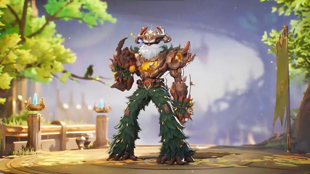 New Groot skin in the Marvel Rivals Winter Celebration.