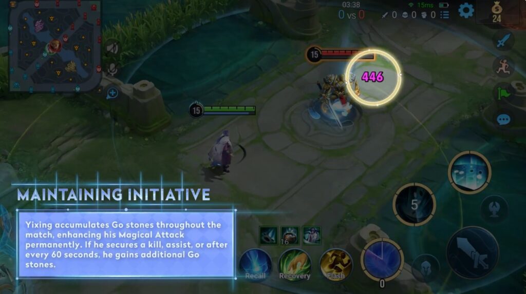 Yixing's Passive can enhance his MATK permanently.