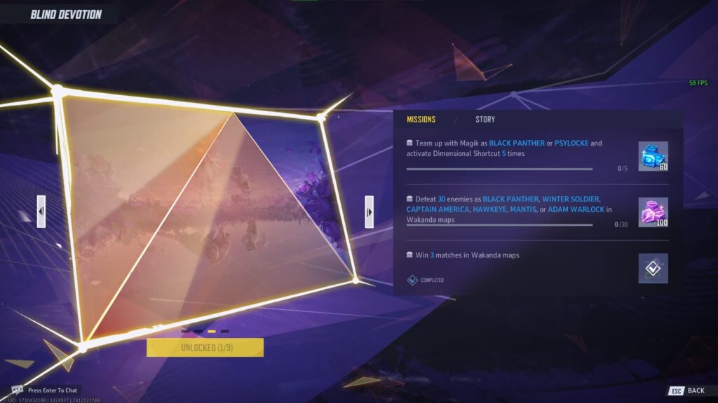 Challenges to earn Chrono Tokens.