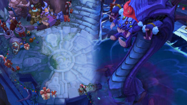 Give Summoner's Rift a makeover with the League of Legends Winter map skin