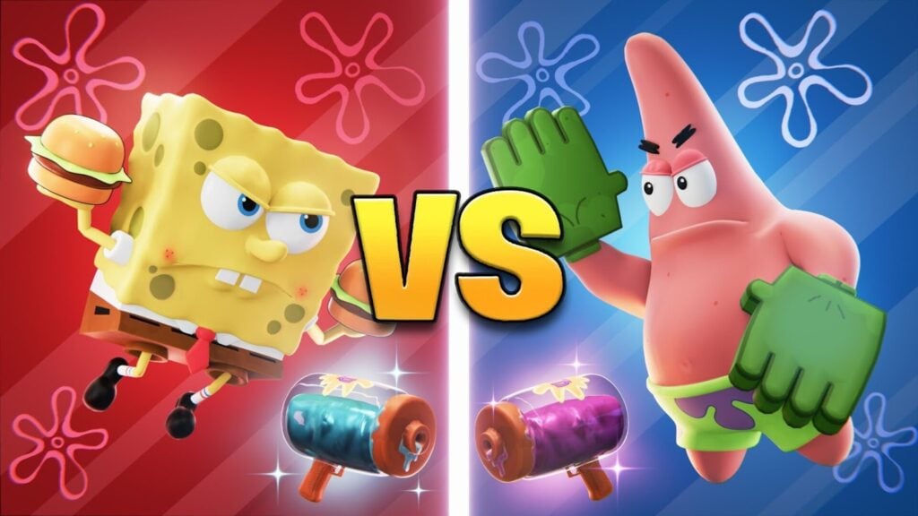 Fortnite x SpongeBob Red v Blue