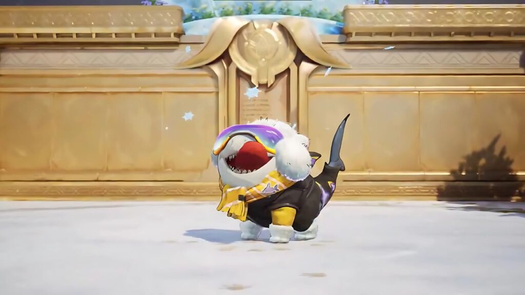 New Jeff the Land Shark skin in the Marvel Rivals Winter Celebration.