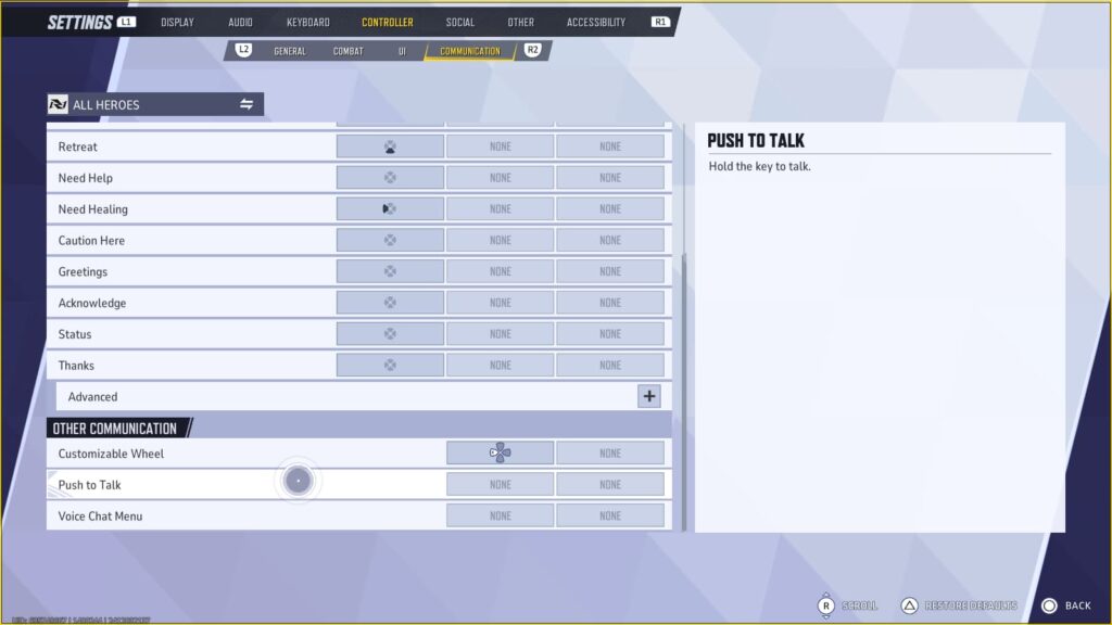 Best controller settings for Marvel Rivals