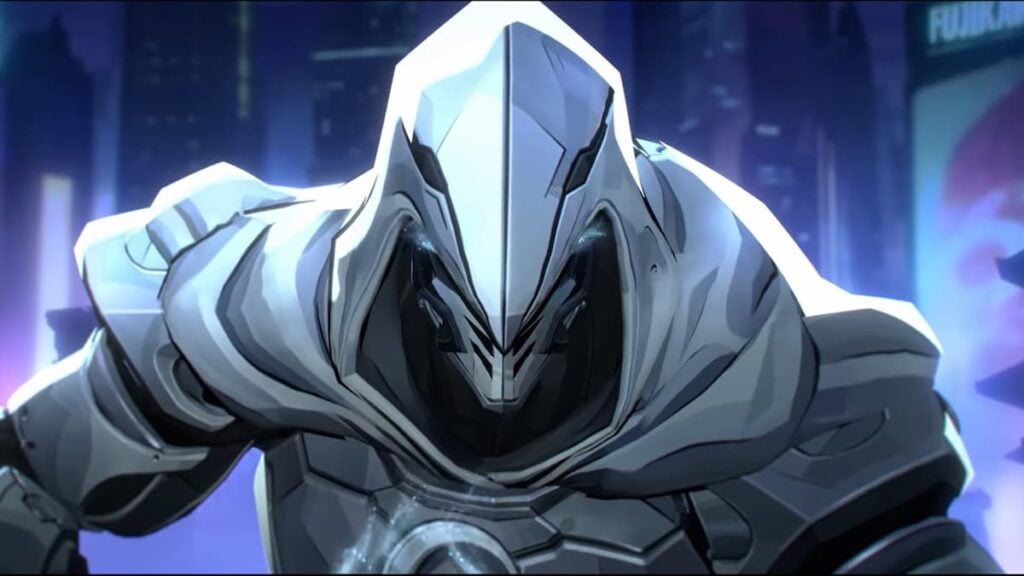 Moon Knight in Marvel Rivals, which can be pre-downloaded Dec. 4.