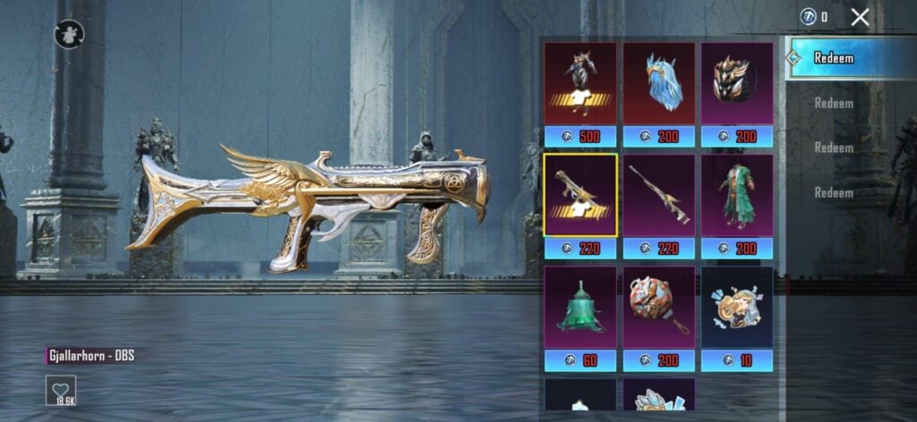 Gjallarhorn - DBS collaboration item is now available in PUBG MOBILE.