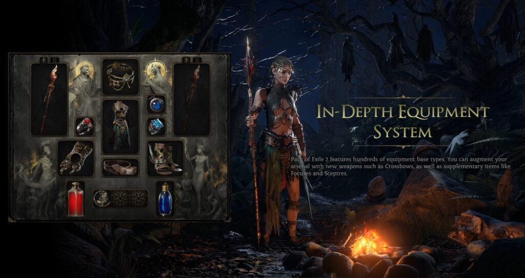 Path of Exile 2 in-depth equipment system.