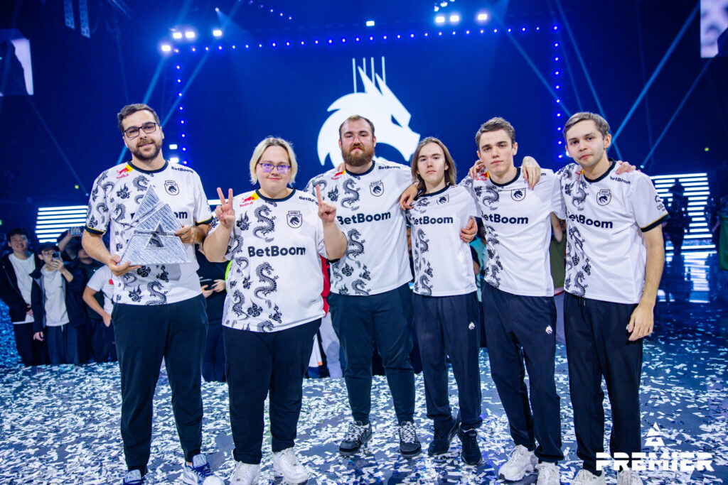 Team Spirit won the Perfect World Shanghai Major. Image Credit: BLAST Premier