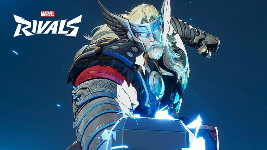 Official image of how the character Thor is depicted in Marvel Rivals.