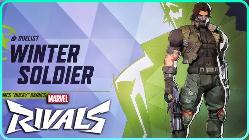 Official image of how the character Winter Soldier is depicted in Marvel Rivals.