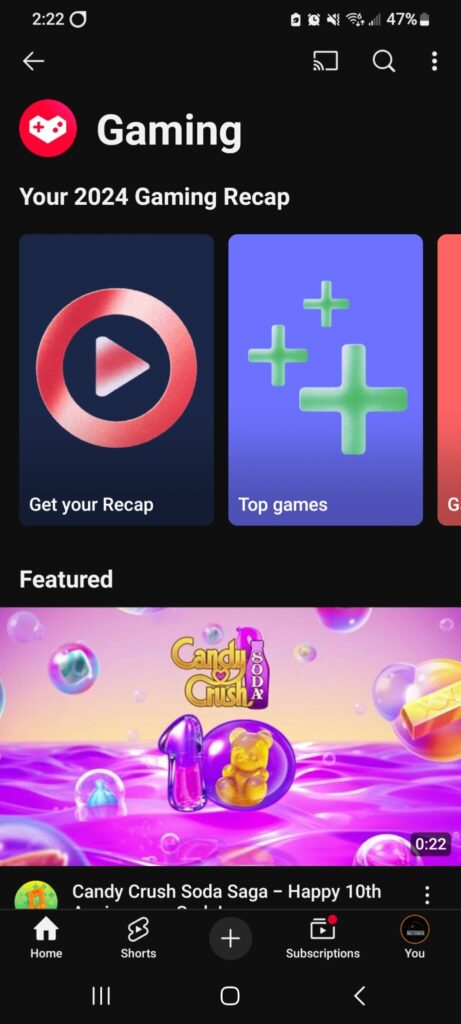 How to get your YouTube Recap 2024