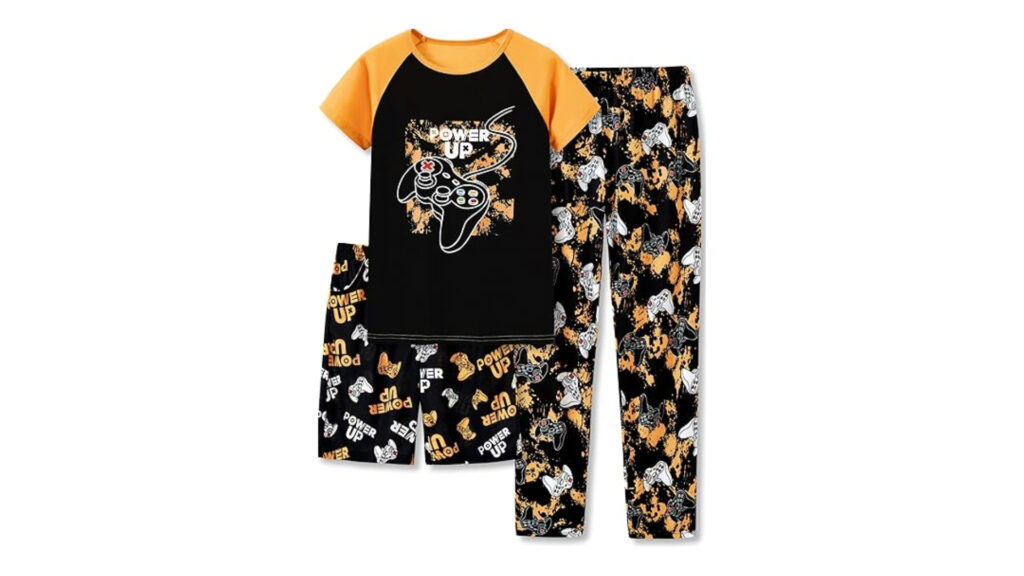 gamer pajamas for the kids