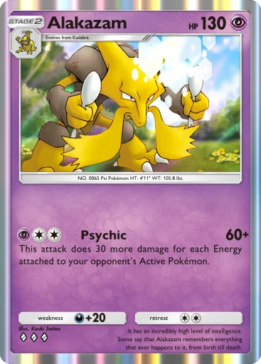 Alakazam deck Pokémon TCG Pocket