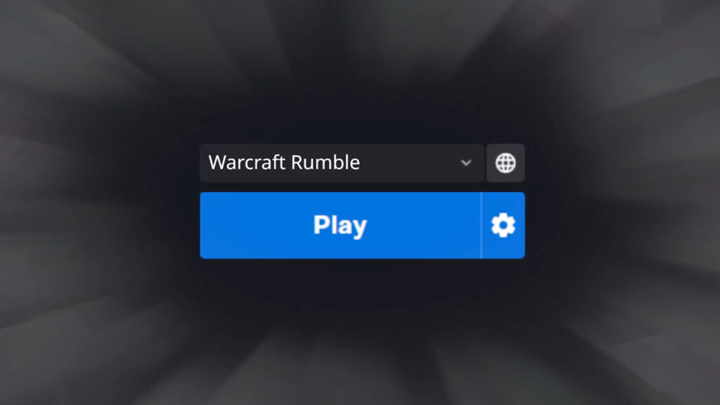 Warcraft Rumble on the Battle.net launcher