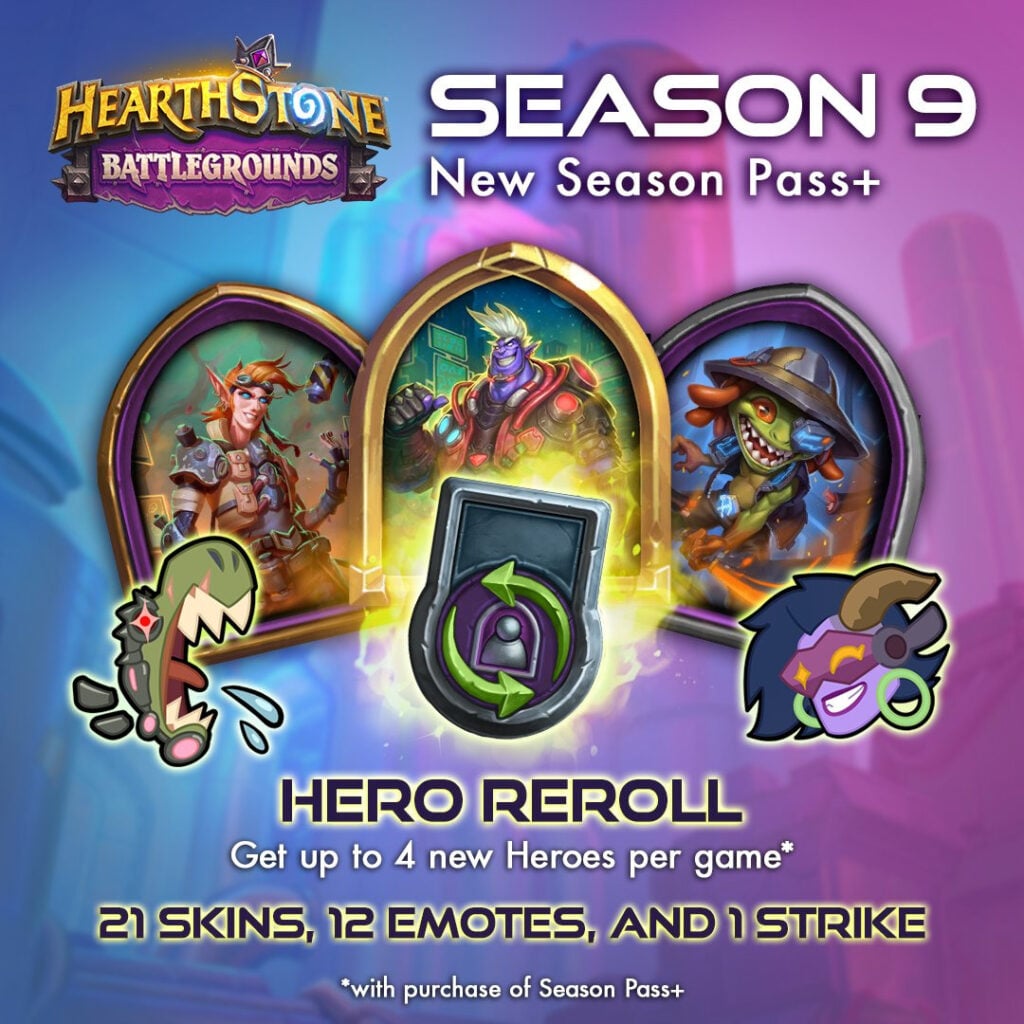Hearthstone Battlegrounds Season 9