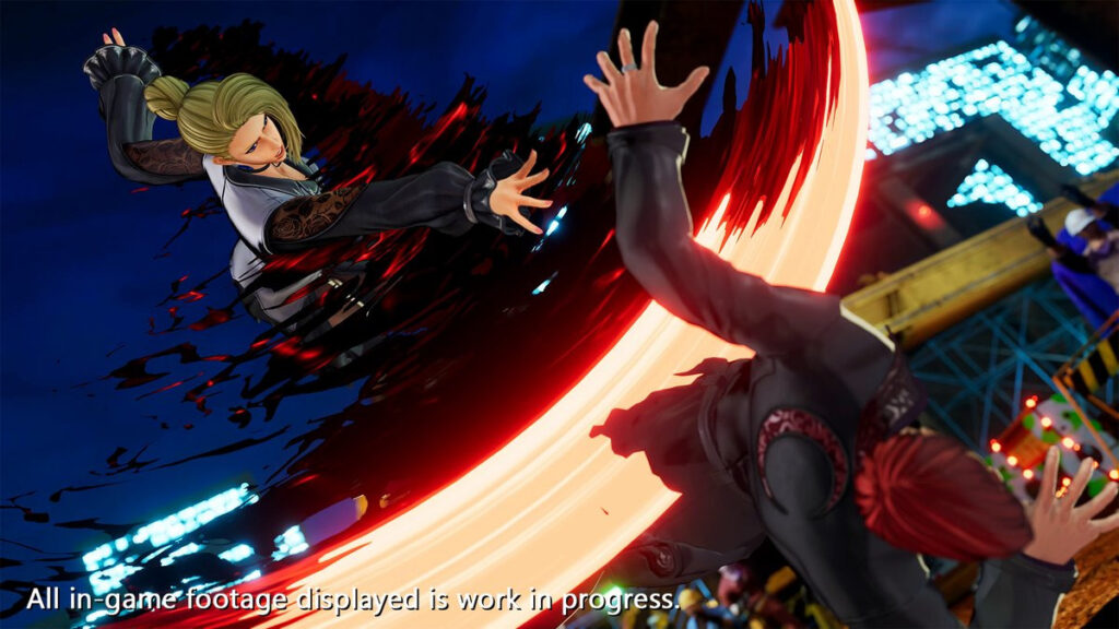 KOF XV gameplay screenshot