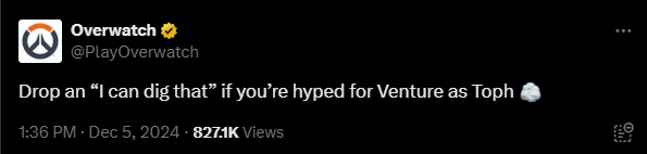 Overwatch 2 confirmed the Toph Venture skin 