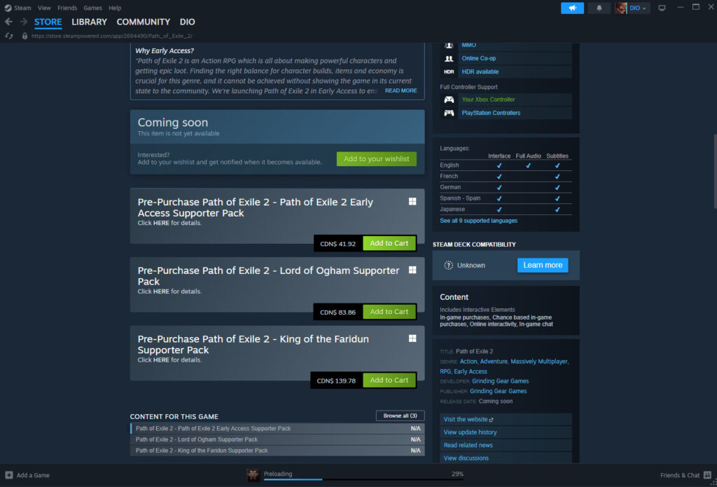 Path of Exile 2 download