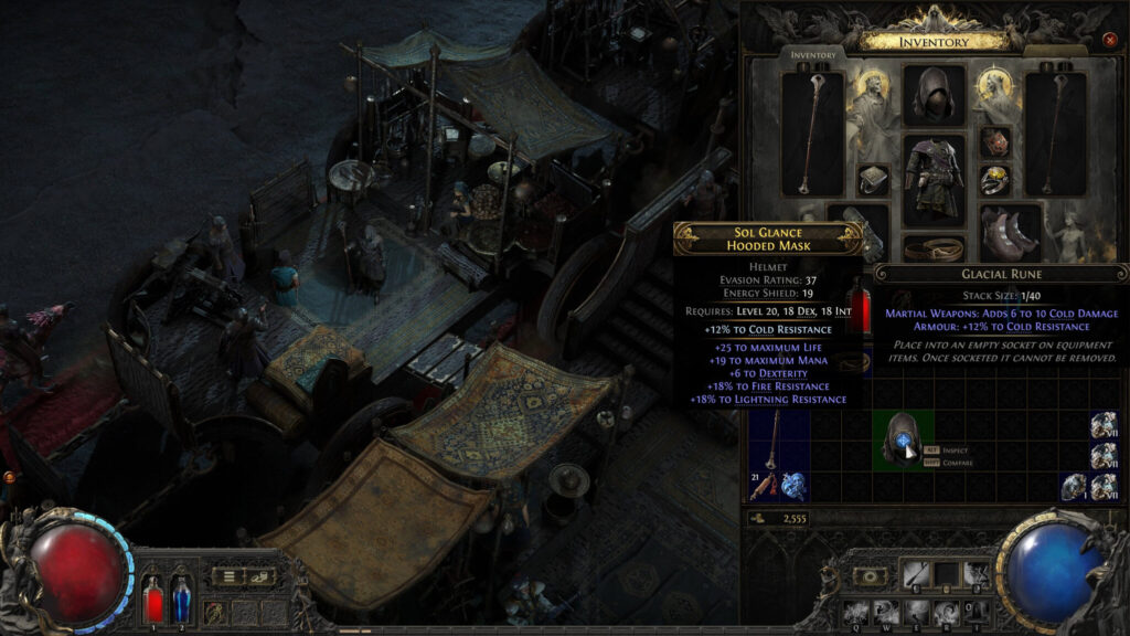 Crafting items in Path of Exile 2 