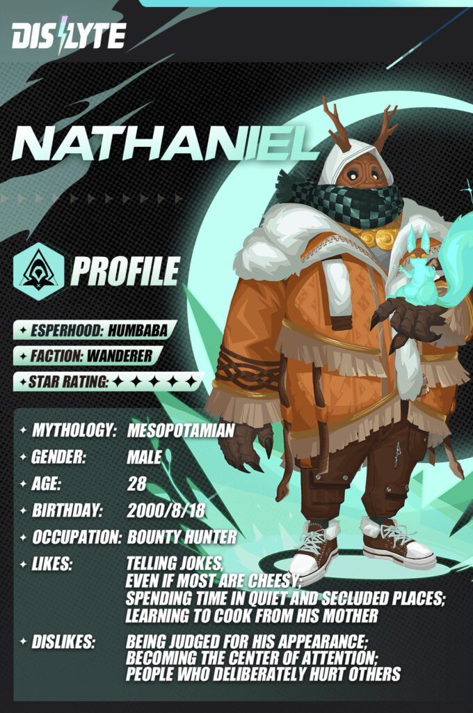 Nathaniel's occupation in Dislyte