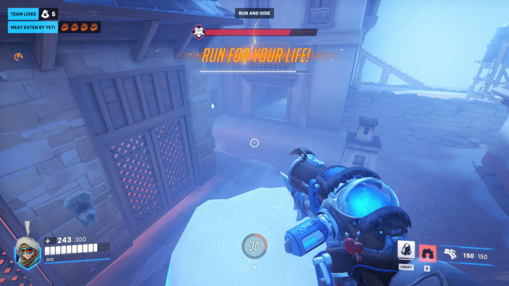 Use your abilities in this game mode 