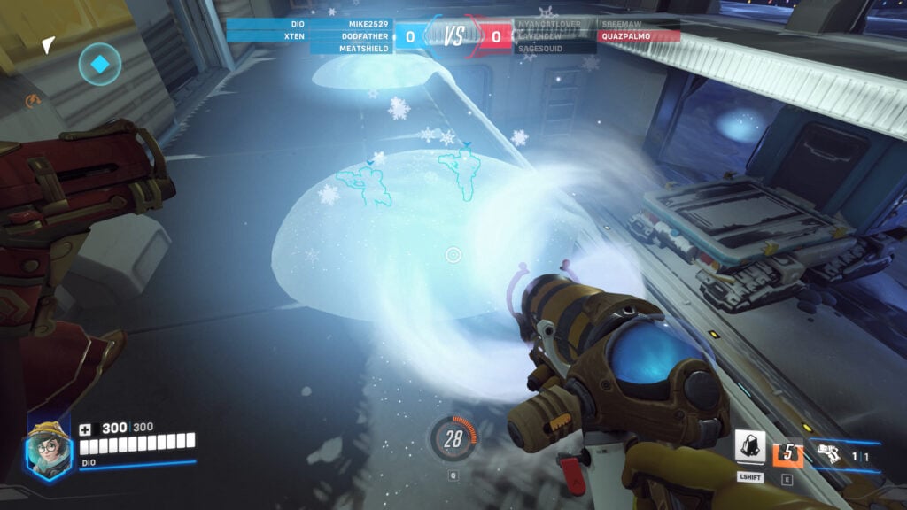 How to reload in Mei's Snowball Offensive
