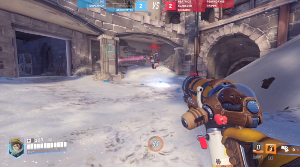 The red snowflake means ammo