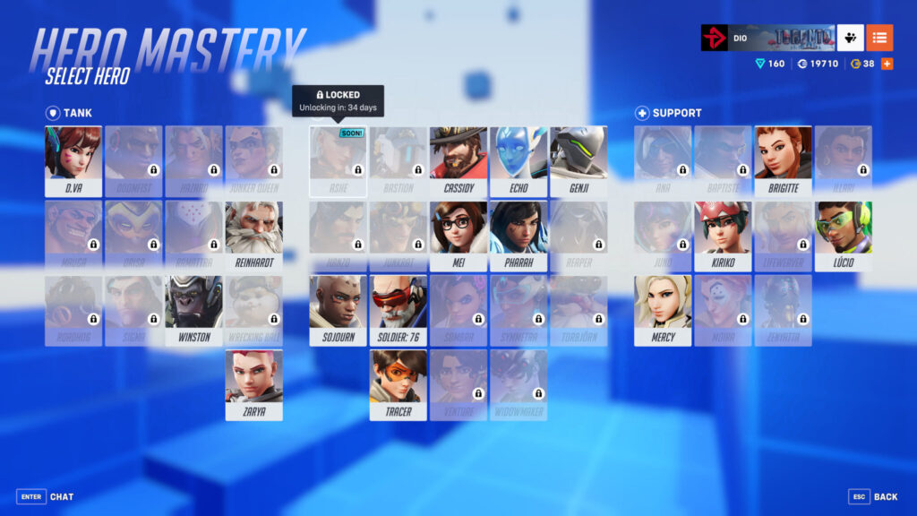 Ashe Hero Mastery 