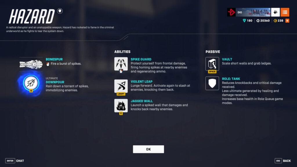 overwatch 2 hazard nerf