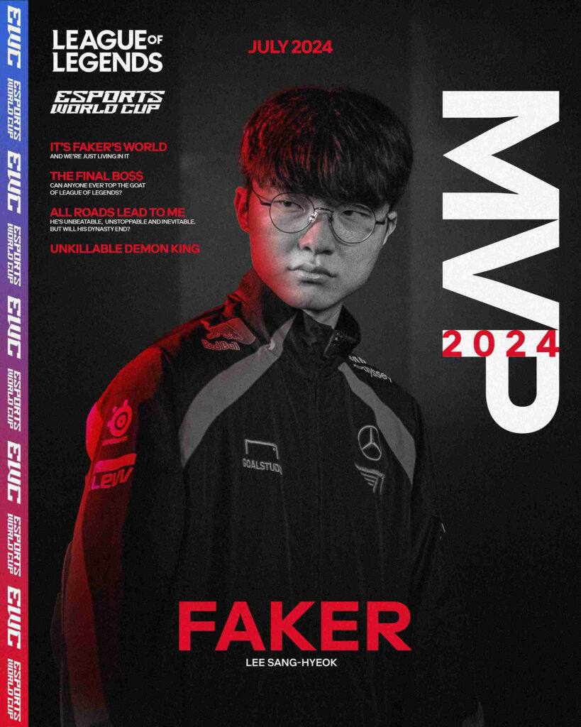 T1 won EWC 2024, while Faker named as the MVP.