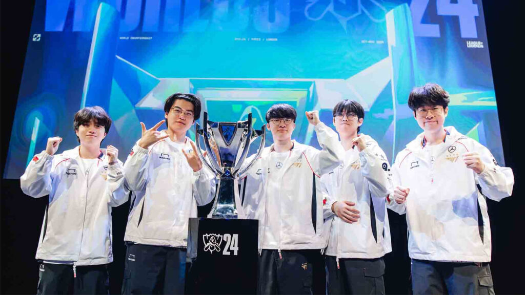 T1 won the LoL World Championship 2024.