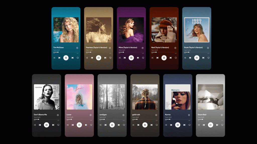 Taylor Swift is Spotify's top global artists of 2024