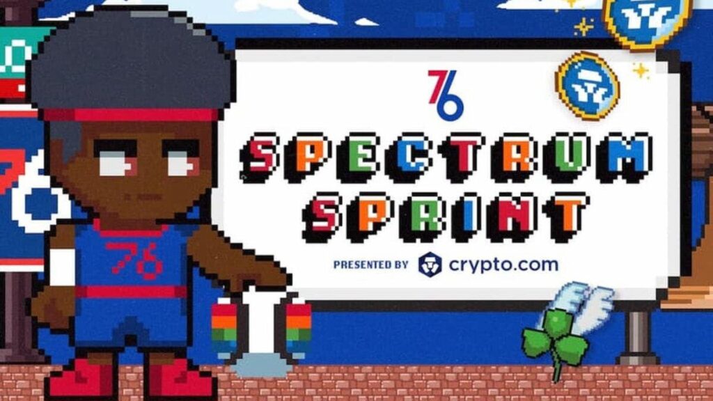 Philadelphia 76ers, Crypto.com partner to unveil ‘Spectrum Sprint,’ part of first-ever Web3 mobile video game series in NBA